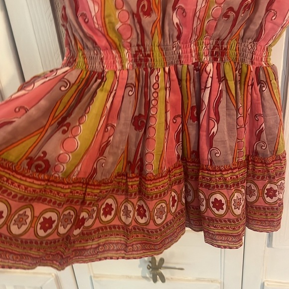 Bell by Alicia Bell popover flounce dress size small - Picture 4 of 10